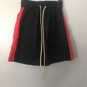 ❤️ MNML Black and red Shorts size xs streetwear